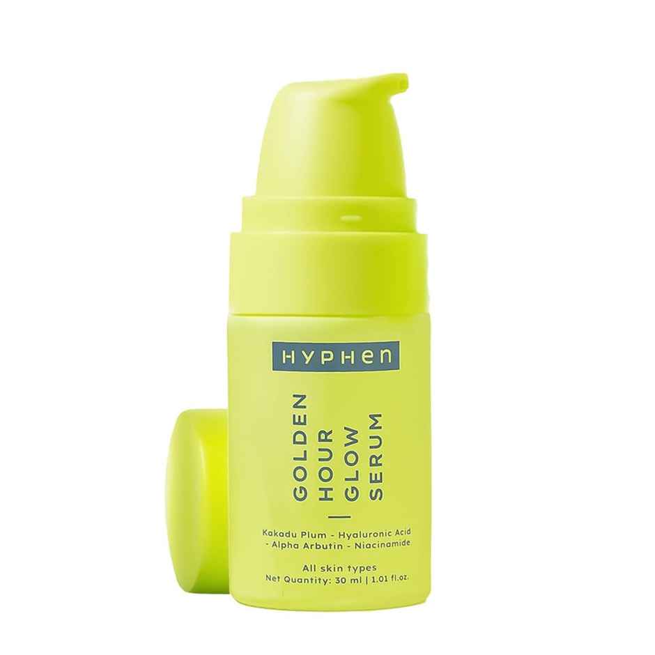 Hyphen Golden Hour Glow Face Serum with Niacinamide, Alpha Arbutin