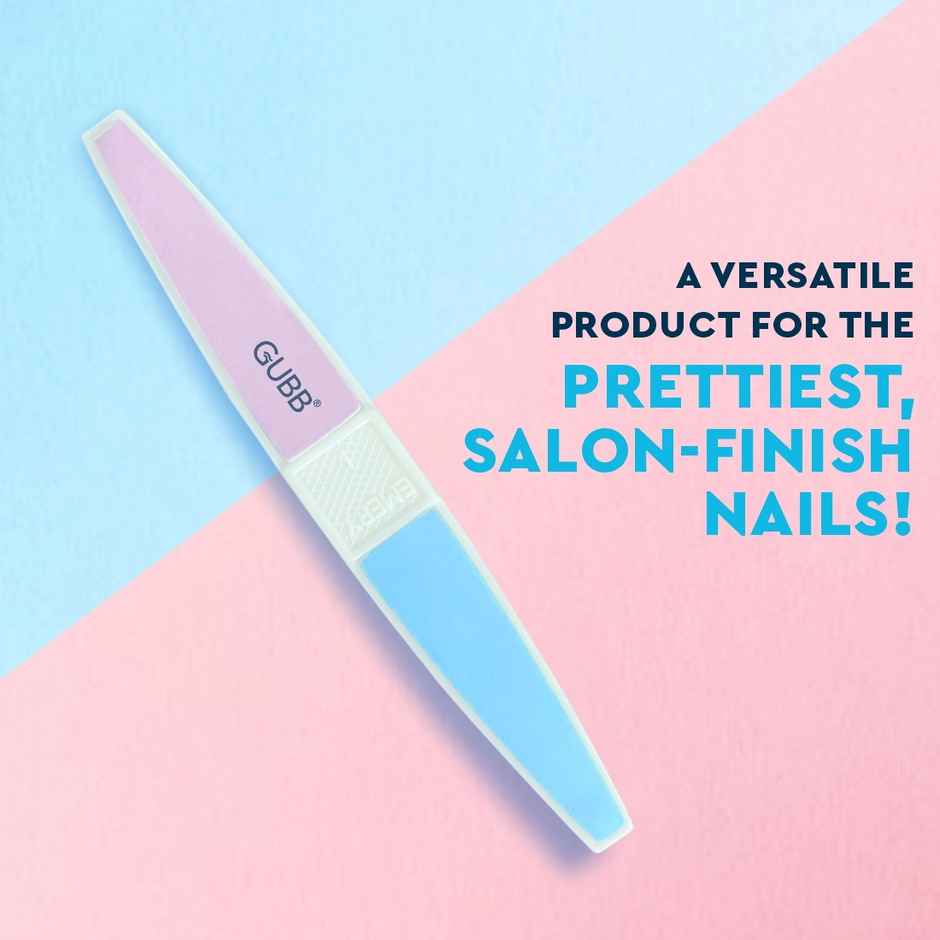 GUBB 4 Way Nail Buffer Shinner & Filer Set