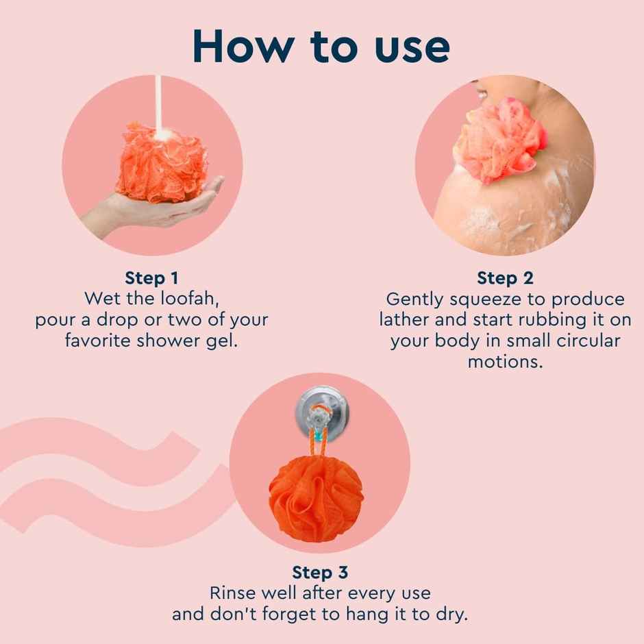 GUBB Luxe Sponge Round Loose Loofah | Assorted