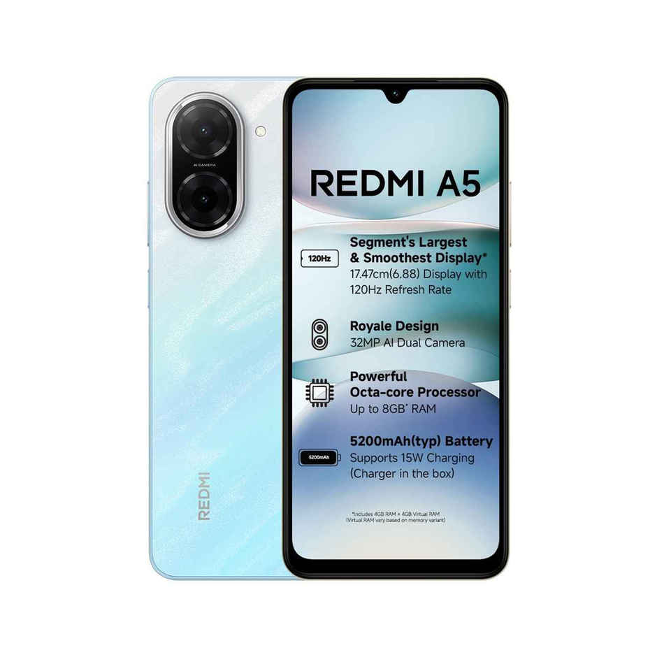 Redmi A5 Pondicherry Blue 3GB RAM 64GB ROM