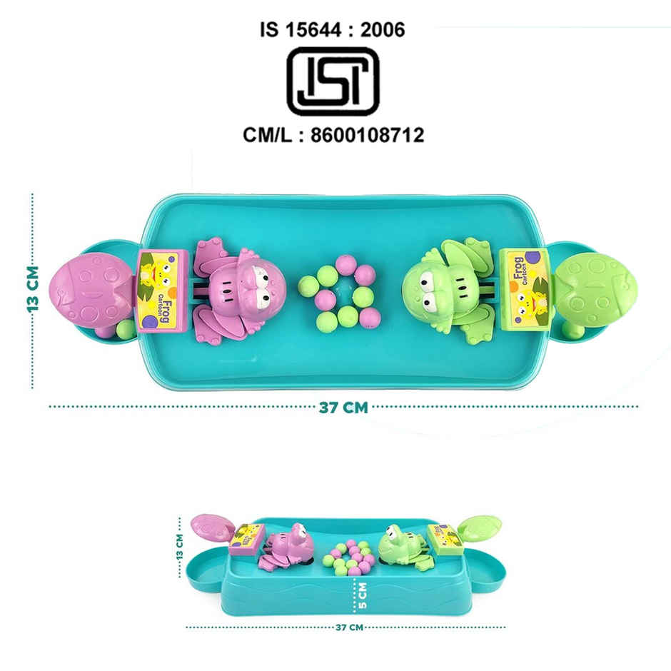 Wembley Hungry Frog Game - Interactive Indoor Fun for Two Players