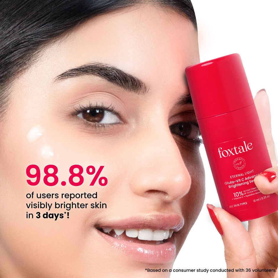 Foxtale 10% Vitamin C-Glutathione Glow Face Serum