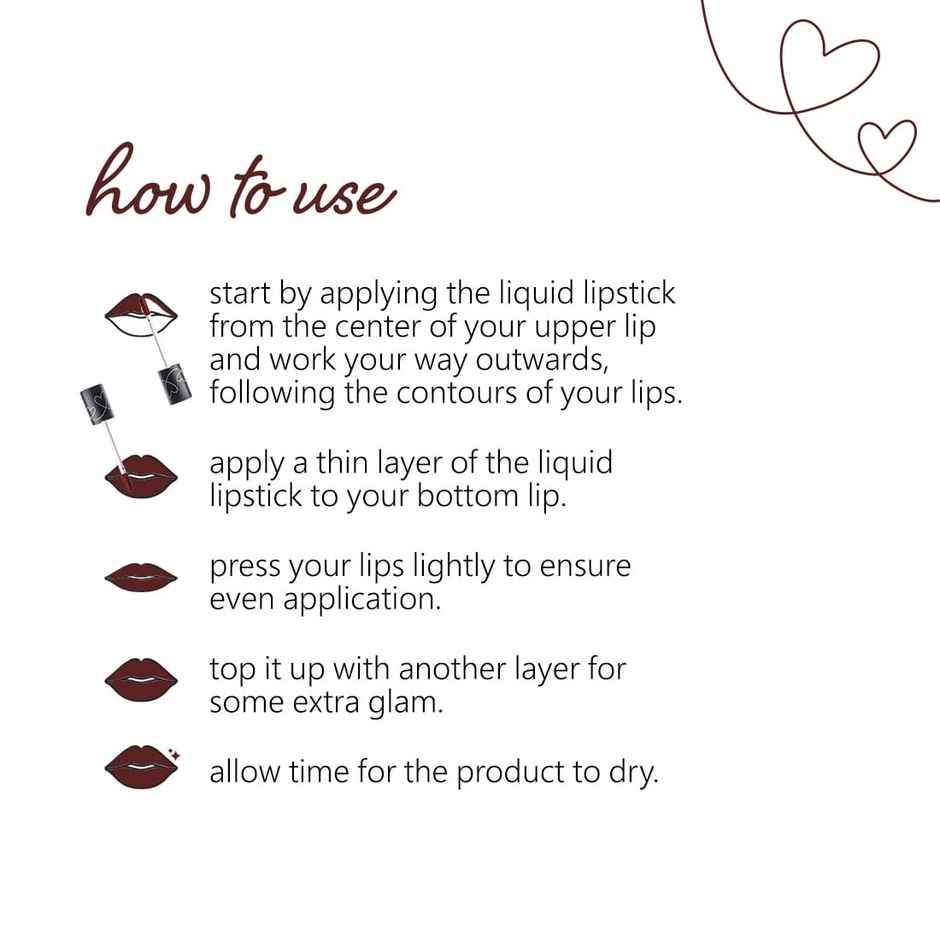 Plum Matte In Heaven Liquid Lipstick Trial Pack Cocoa Mocha 130