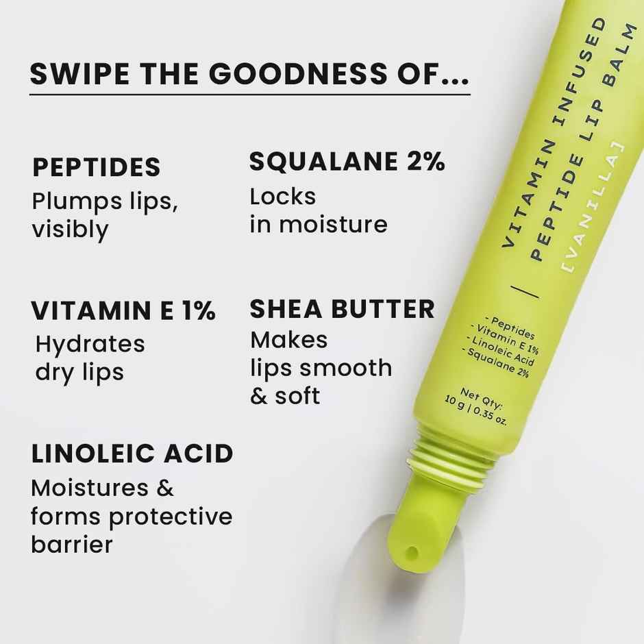 Hyphen Vitamin Infused Peptide Lip Balm- Vanilla