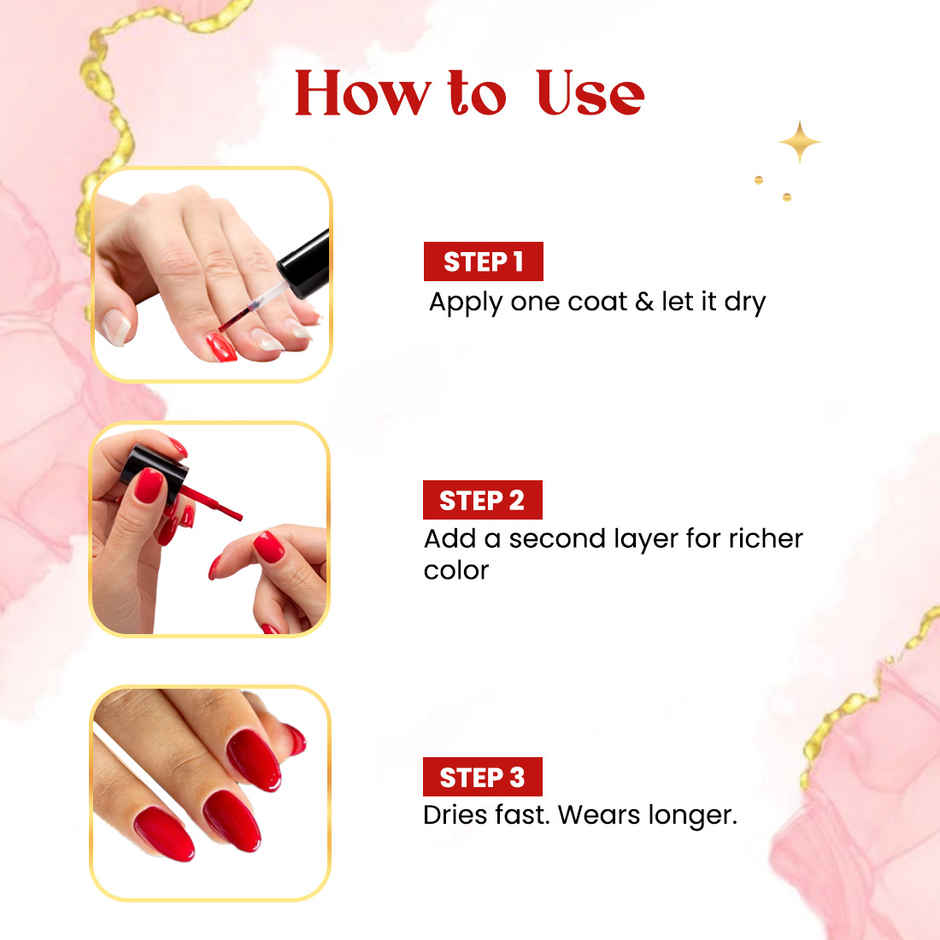 Coloressence Nail Paint Kit | Free Nail Paint Remover-Forever | Multicolour