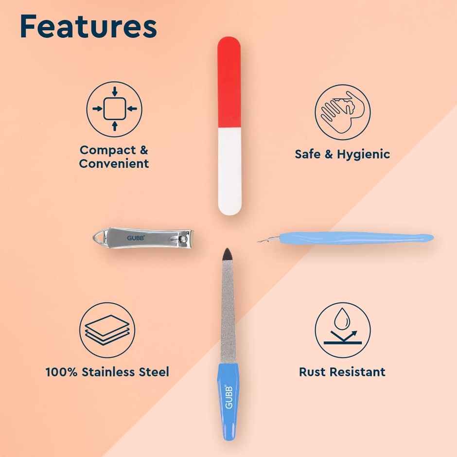 Gubb Manicure Kit 4 In 1