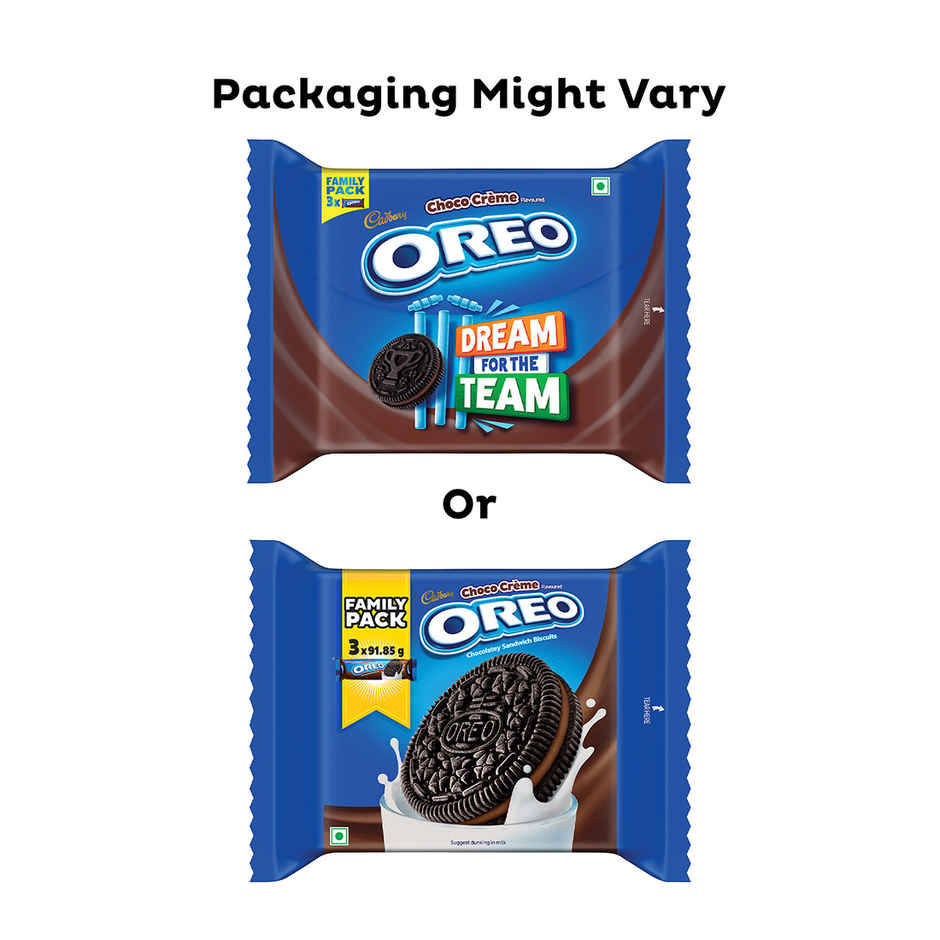 Oreo Chocolate Cream Sandwich Biscuits | Palm Oil-free Combo