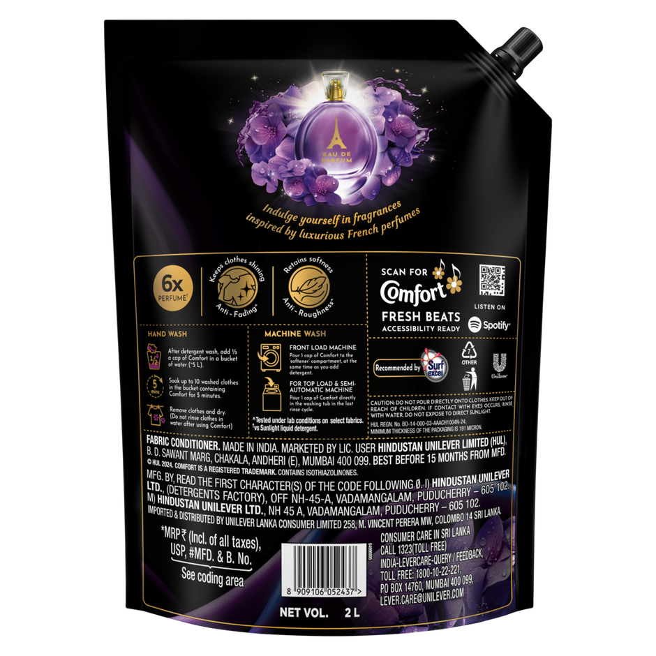 Comfort Royale Perfume Deluxe After Wash Fabric Conditioner