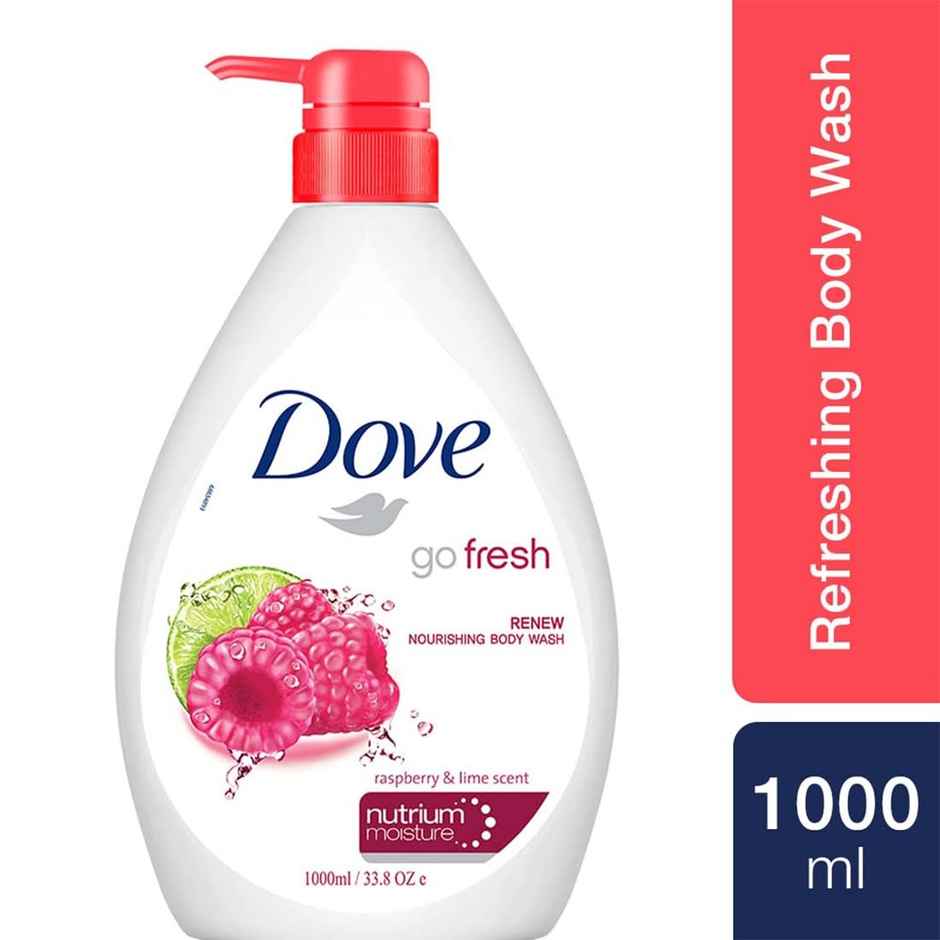 Dove Go Fresh Nourishing Body Wash | Raspberry & Lime | For Rejuvinated Skin