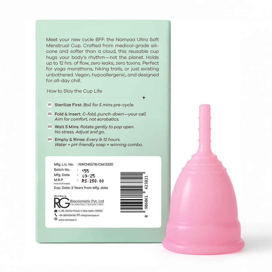 Namyaa Ultra Soft Reusable Silicone Medium