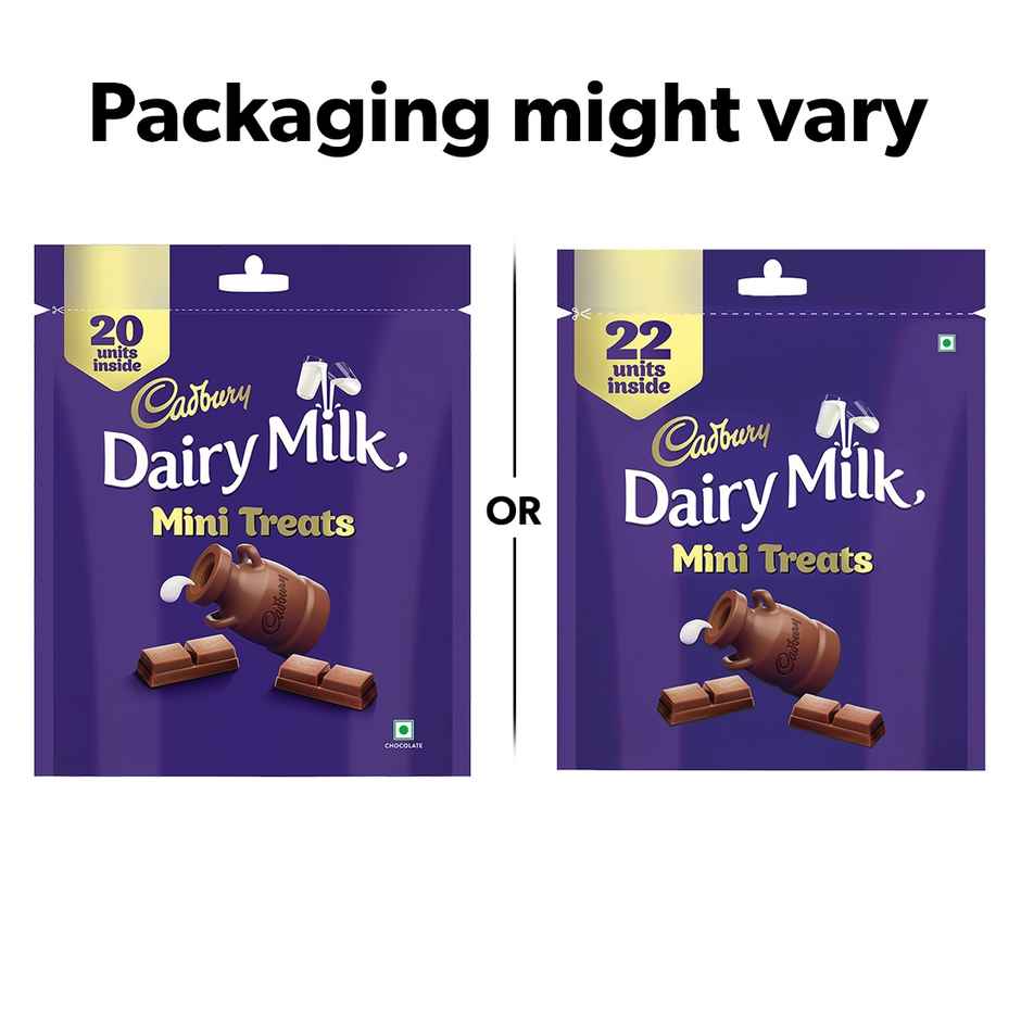 Cadbury Dairy Milk Mini Treats Chocolate Pack