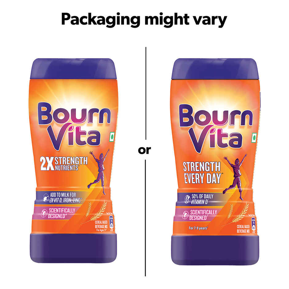 Bournvita Chocolate | Cereal Based Drink Mix Jar