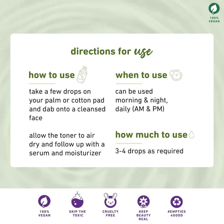 Plum Green Tea Alcohol-Free Toner