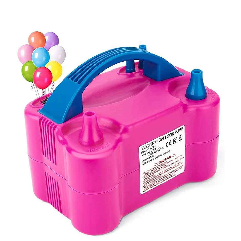 Just Party Electric Semi Automatic Balloon Pump - Pink