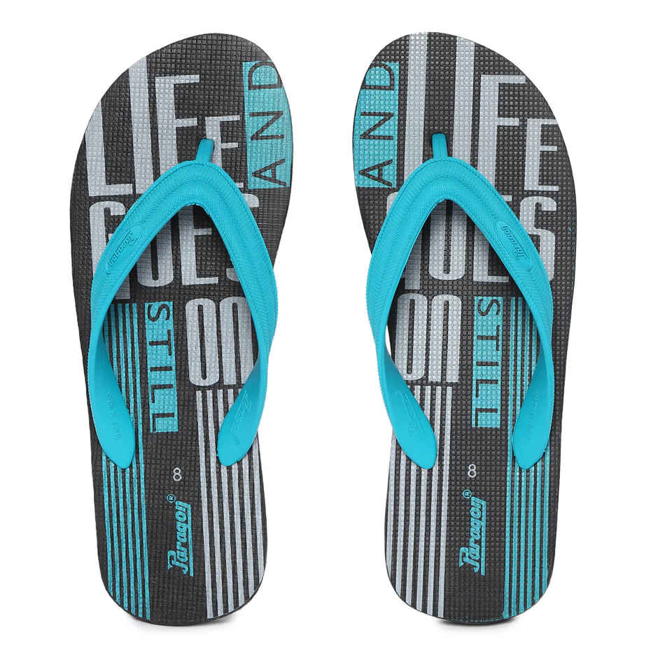 Paragon Men's Turquoise Hwk Slippers HWK3704G UK 6