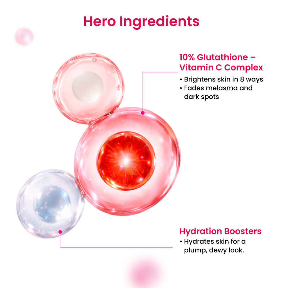 Foxtale 10% Vitamin C-Glutathione Glow Face Serum
