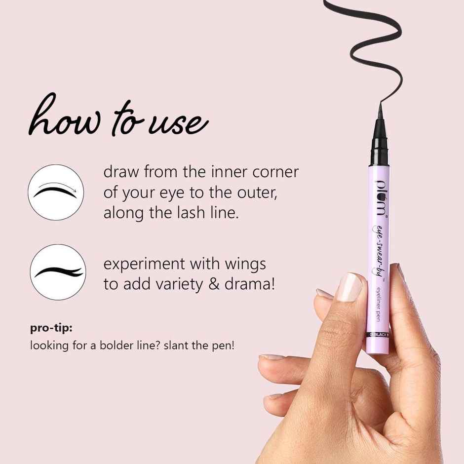 Plum Eyeliner - Black | Waterproof