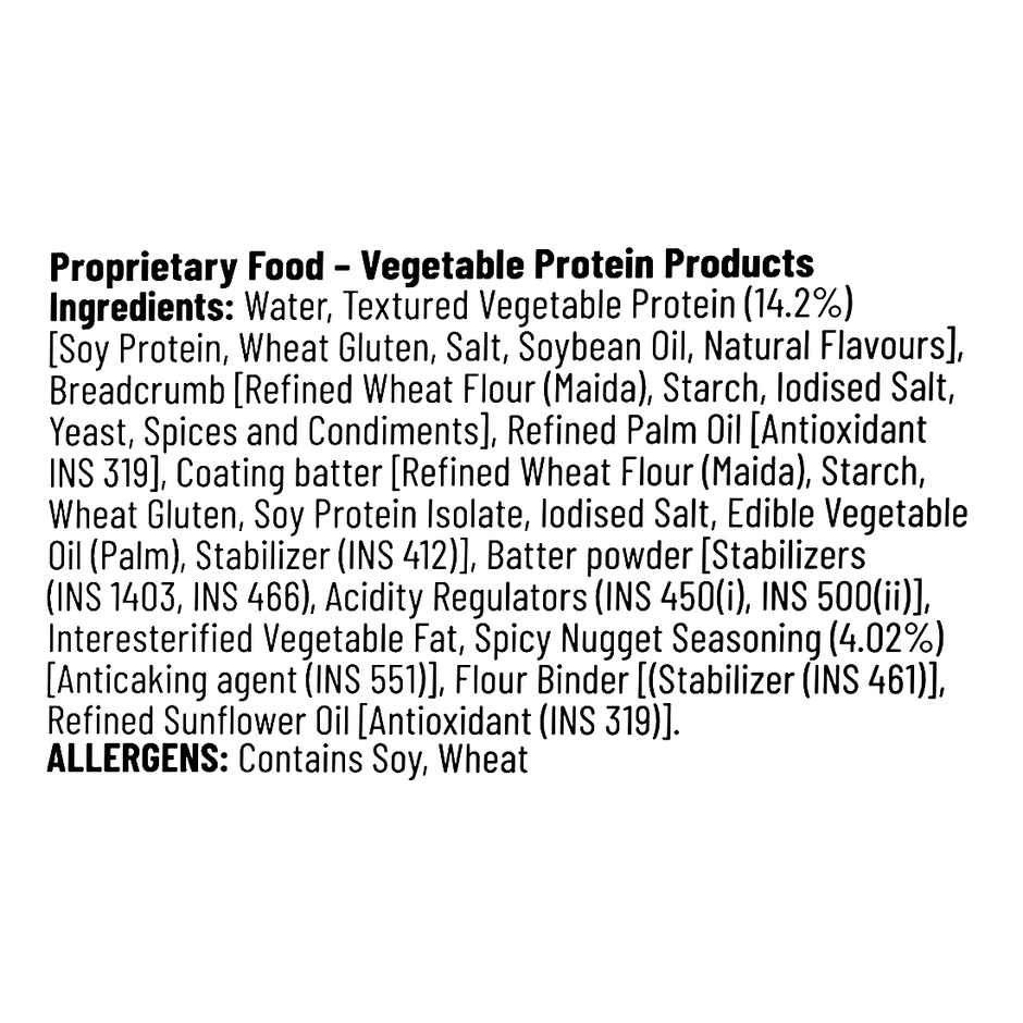 Tata Simply Better Plant-Based Chicken Nuggets, Tastes Just Like Chicken - 15 Pieces