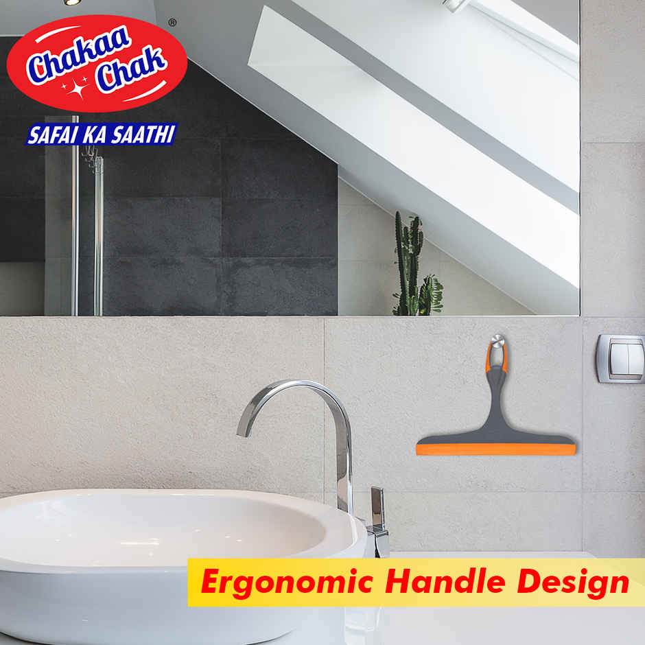 Chakaachak Eazo Wiper(1pc) & Chakaachak Deluxe Dustpan Grey(1pc) Combo