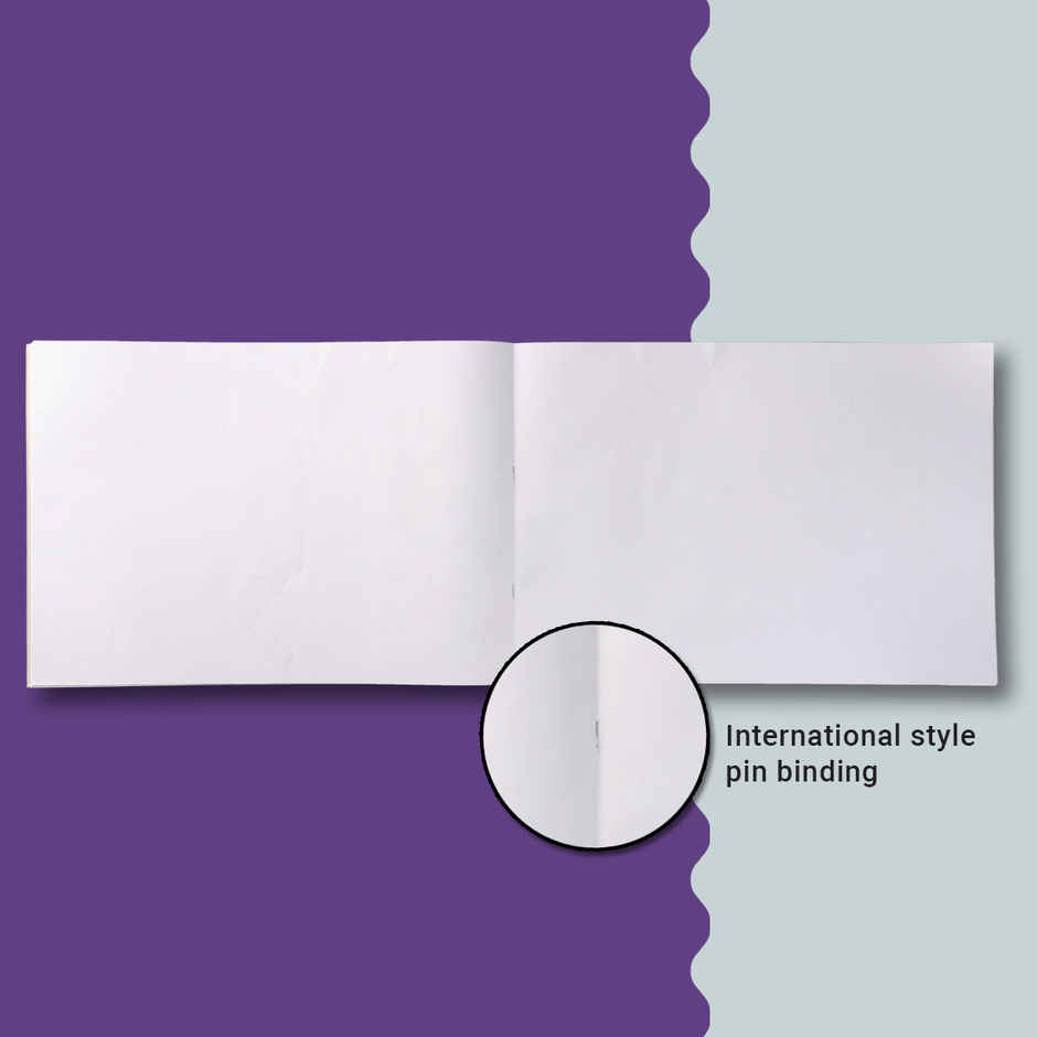 Navneet Youva Black A3 Size 36 Pages Drawing Book 29.7 cm x 42 cm - Assorted