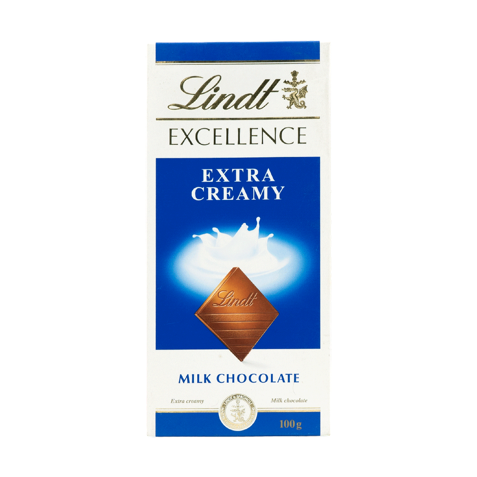 Lindt Excellence Extra Creamy Milk Latte Chocolate