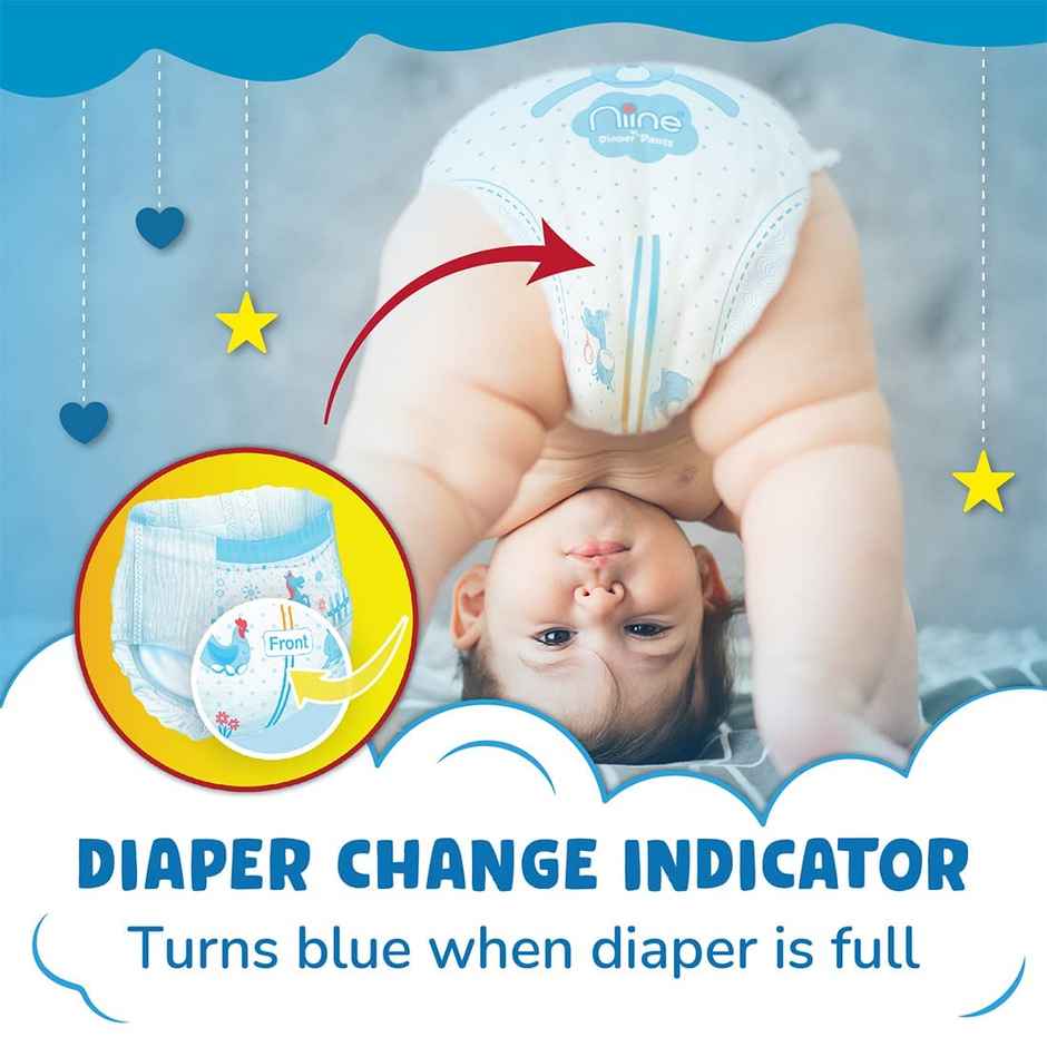 Niine Baby Pant Style Diaper | XL | 56 pcs