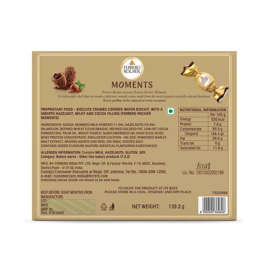 Ferrero Rocher Moments Chocolate Pack Combo