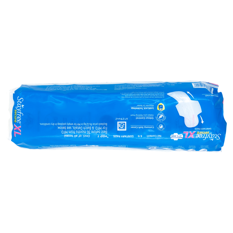 Stayfree Secure XL Sanitary Pads