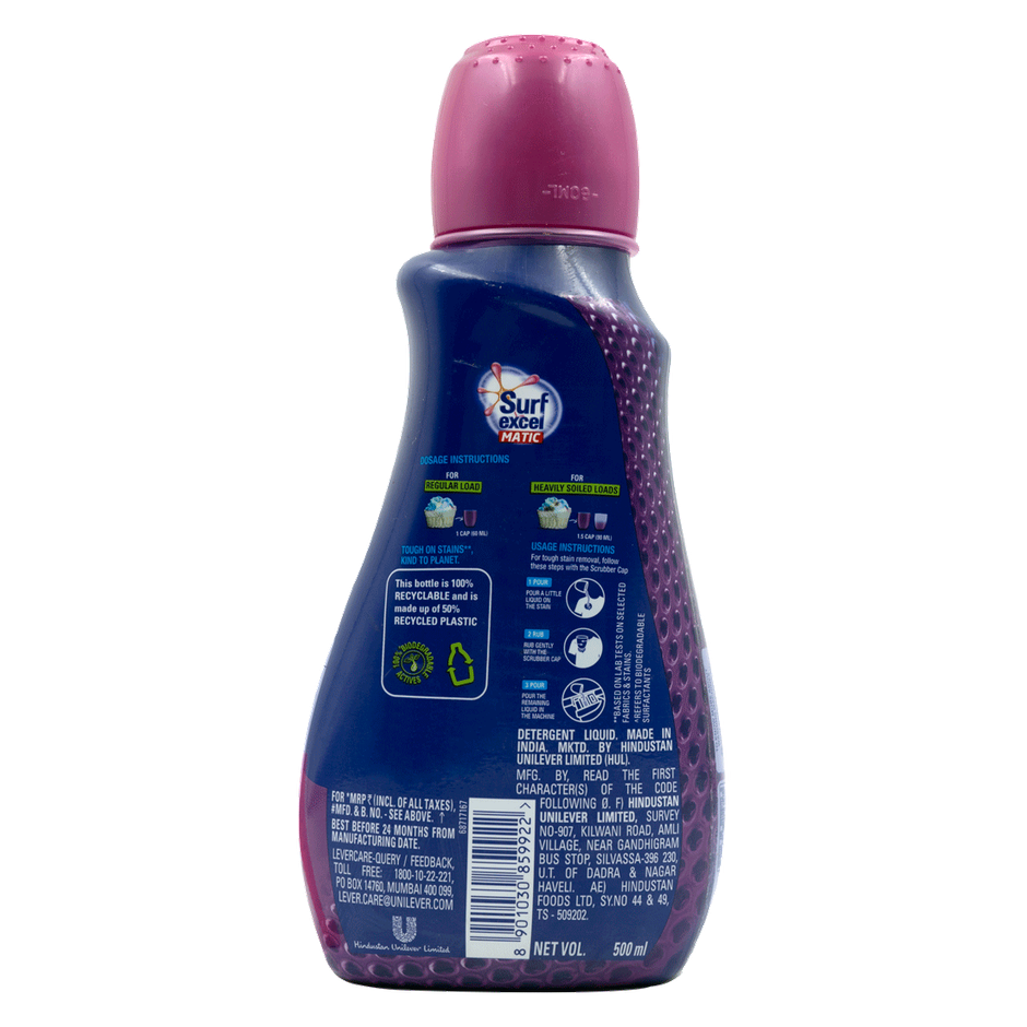Surf Excel Matic Liquid Detergent Front Load