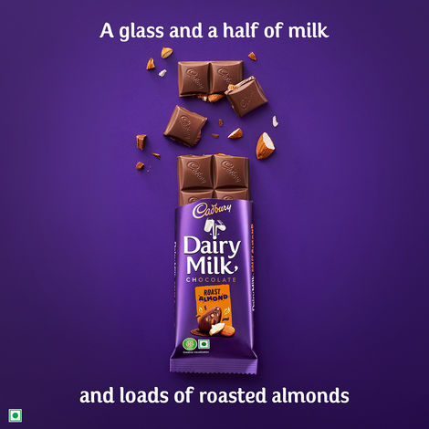 Cadbury Dairy Milk Roast Almond Chocolate Bar