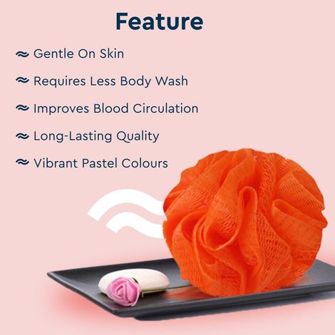 GUBB Luxe Sponge Round Loose Loofah