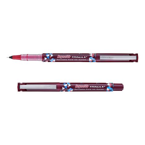 Reynolds Trimax Roller Ball Pen Set | 1 Red Pen