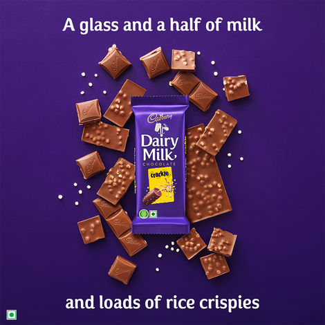 Cadbury Dairy Milk Crackle Chocolate Bar