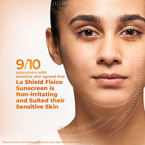 La Shield Fisico SPF 50 Matte Sunscreen Gel