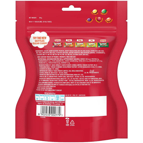 Skittles Original Fruit Flavoured Candy Pouch