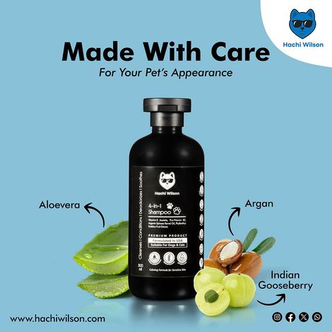 Hachi Wilson Premium 4In1 Dog Shampoo And Conditioner