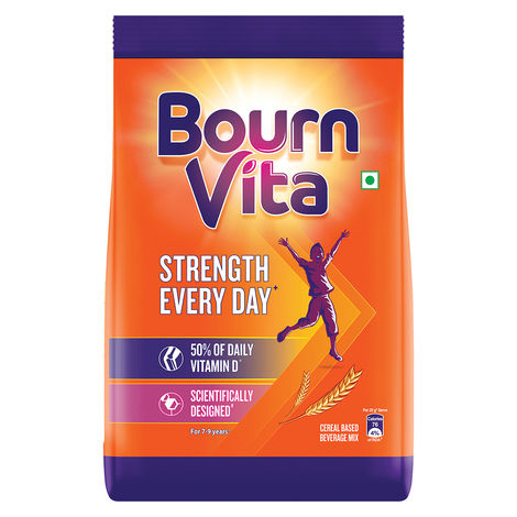 Bournvita Chocolate | Cereal Based Drink Mix Pouch