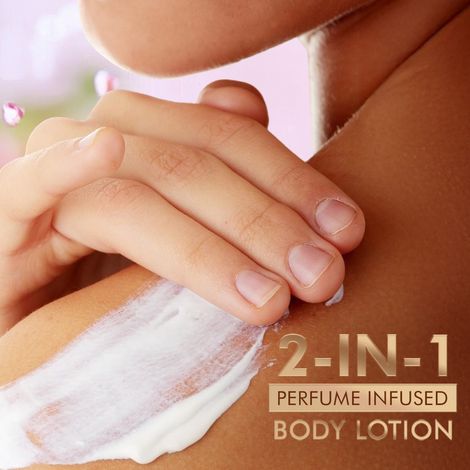 mCaffeine Sweet Escape Perfume Body Lotion With Niacinamide - Cocoa Butter| Fruity-Floral Fragrance