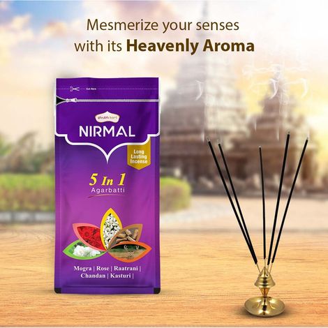 Nirmal 5 in 1 Agarbatti Zipper | Shubhkart
