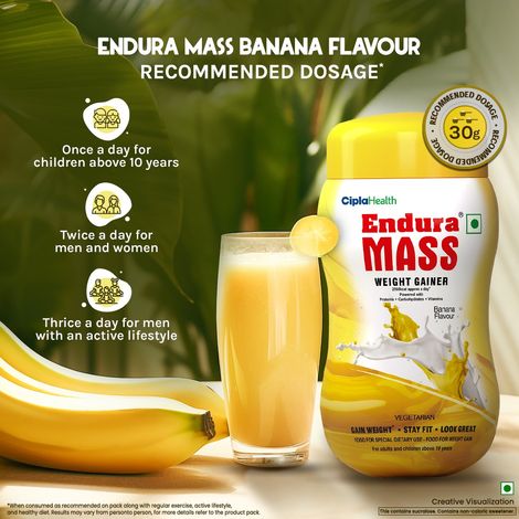 Endura Mass Weight Gainer - Banana