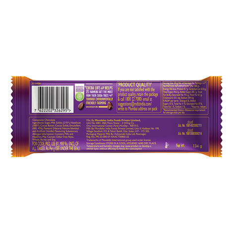 Cadbury Dairy Milk Silk Hazelnut Chocolate Bar