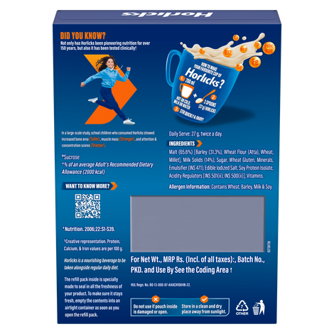 Horlicks Assorted Malt Based Food Drink Mix | For 5+ years Kids