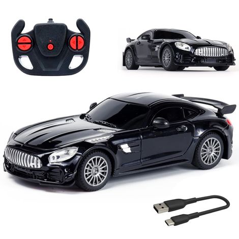 Wembley Mercedez AMG RC Car High Speed Remote Control Car for Kids Rechargeable - Black