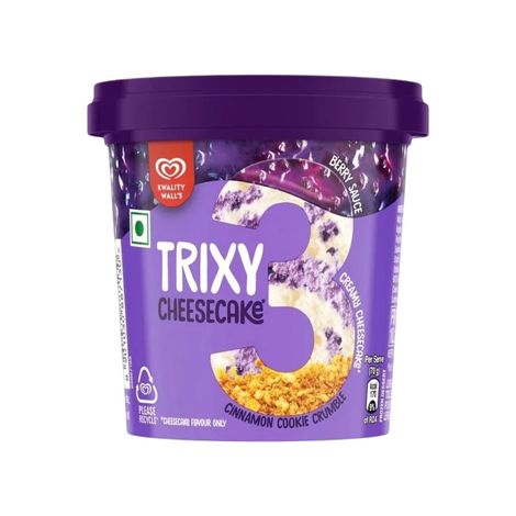 Kwality Walls Trixy Cheesecake Cup Combo