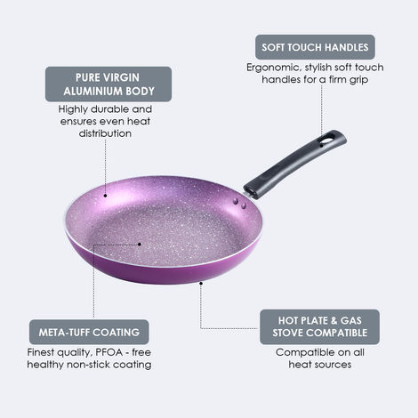 Wonderchef Tivoli Induction Bottom Non-Stick Fry Pan 24 Cm Diameter 1.5 L