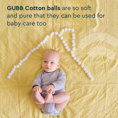 Gubb Usa White Cotton Balls