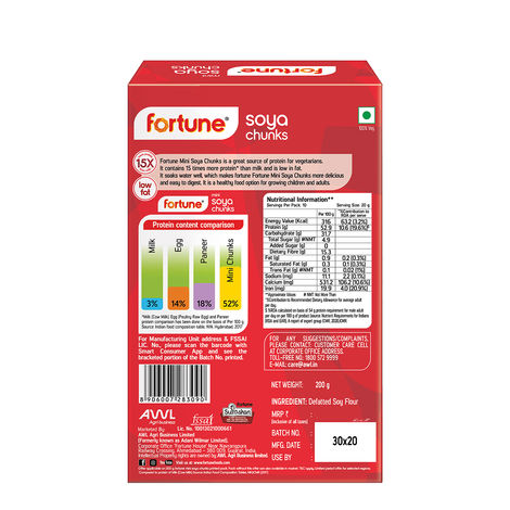 Fortune Mini Soya Chunks