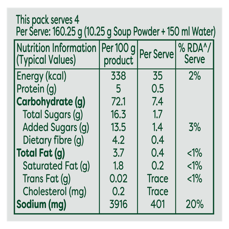 Knorr Chinese Hot And Sour Veg Soup