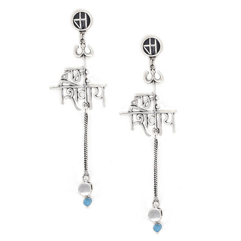 Voylla Moksha Namaha Shivaya Earrings
