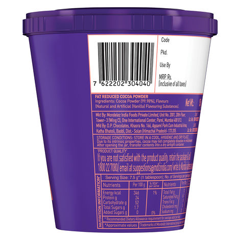 Cadbury Cocoa Powder(150gms) & Cadbury Hot Chocolate(200gms) Combo